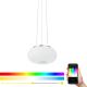 Eglo - LED pendel dæmpbar RGB-farver OPTICA-C LED/21W/230V