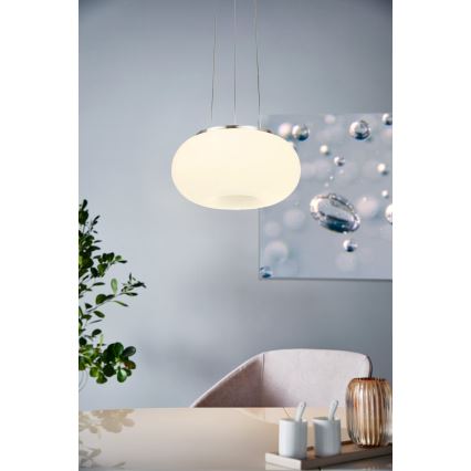 Eglo - LED pendel m. RGB-farver dæmpbar OPTICA-C LED/21W/230V diameter 37,5 cm