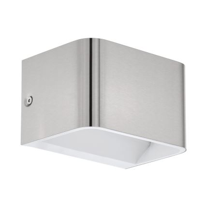 Eglo - LED væglampe LED/6W/230V 3000K mat krom