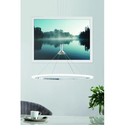 Eglo - LED pendel m. RGB-farver dæmpbar HORNITOS-C LED/37W/230V + fjernbetjening