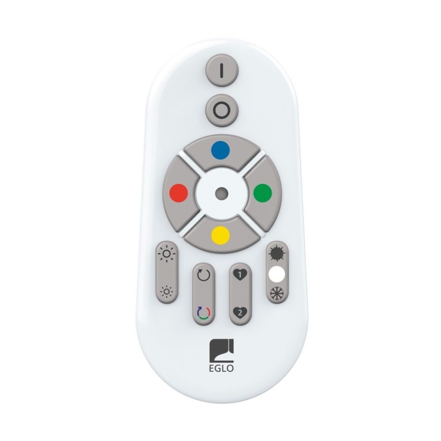 Eglo - LED pendel m. RGB-farver dæmpbar HORNITOS-C LED/37W/230V + fjernbetjening