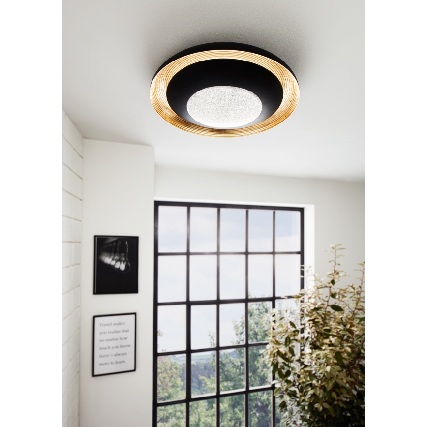 Eglo - LED lysdæmper loftslampe LED/24,5W/230V + Fjernbetjening
