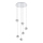 Eglo 98558 - LED-pendel med wireophæng LICOROTO 6xG9/3W/230V