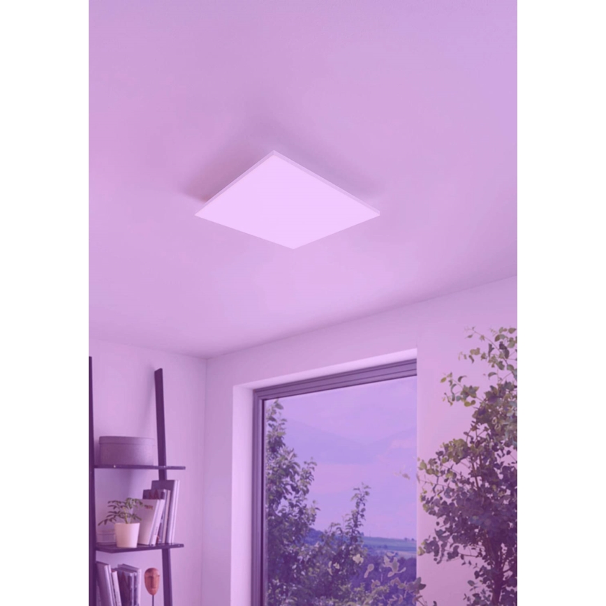 Eglo - LED loftlampe dæmpbar RGB-farver TURCONA-C LED/15W/230V + fjernbetjening