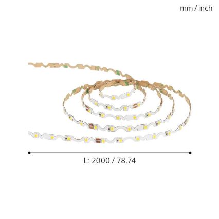 Eglo - LED Strimmel LED/9,6W/230V/24V 2m