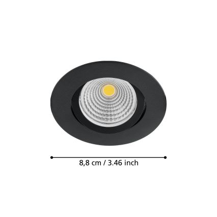 Eglo - LED indbygningsspot dæmpbar LED/6W/230V