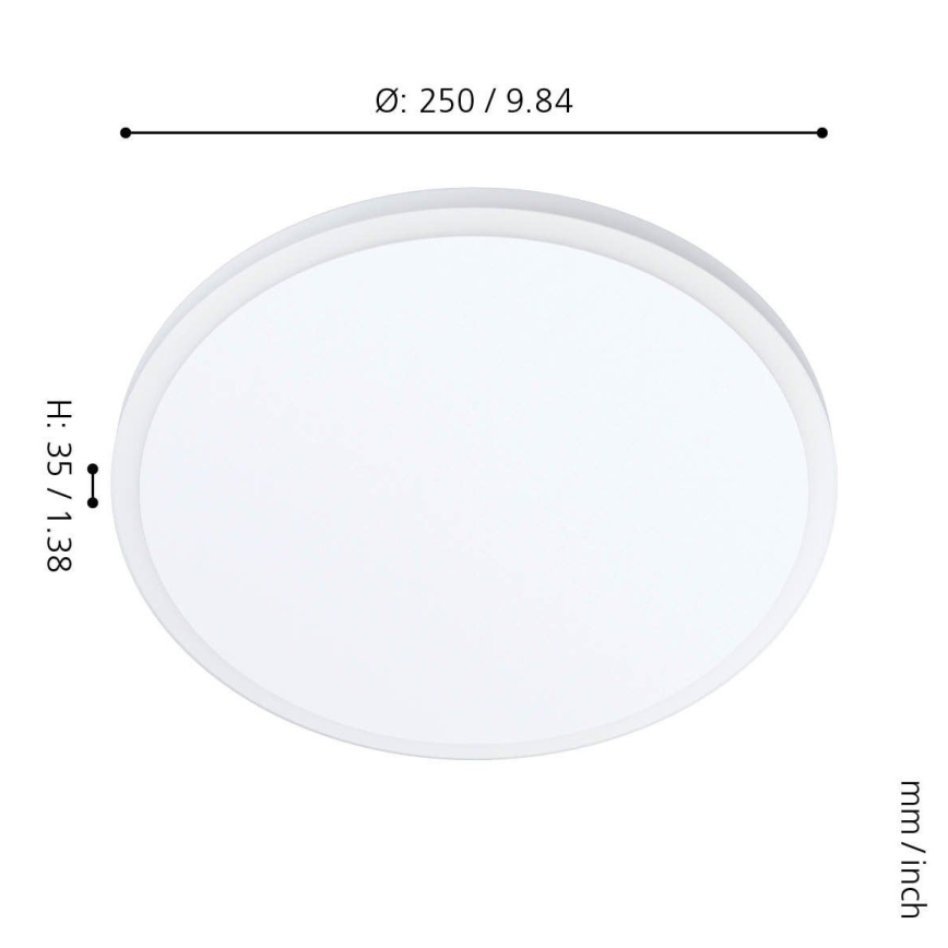 Eglo - LED loftlampe LED/11,4W/230V