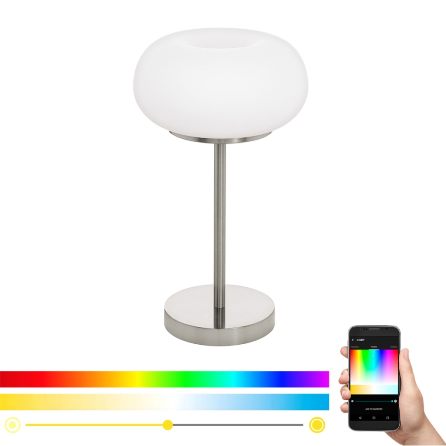 Eglo - LED bordlampe m. RGB-farver dæmpbar OPTICA-C LED/16W/230V diameter 27,5 cm
