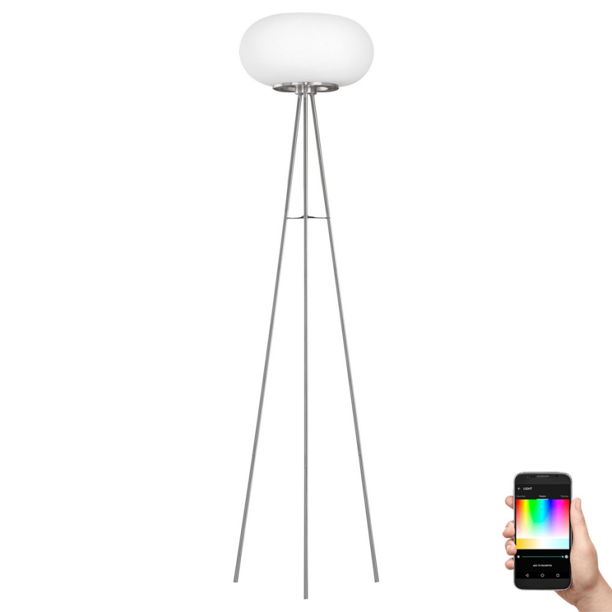Eglo - LED gulvlampe dæmpbar RGB-farver OPTICA-C LED/17W/230V diameter 56 cm