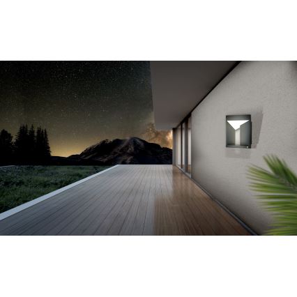 Eglo 98748 - LED udendørs væglampe NEMBRO LED/10W/230V IP54