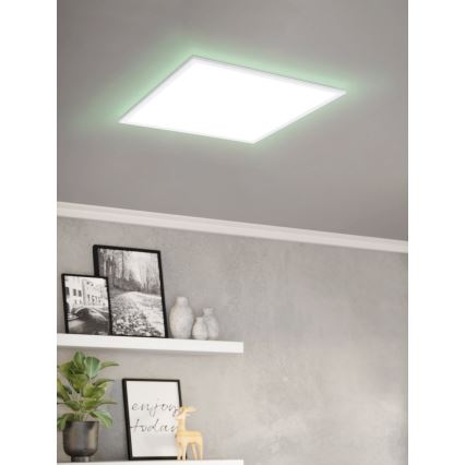 Eglo - Loftlampe m. RGBW-farver dæmpbar LED/32,5W/230V 2700-6500K 60x60 cm + fjernbetjening