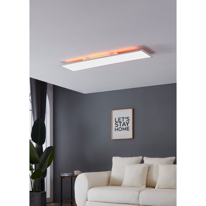 Eglo - Loftlampe m. RGBW-farver dæmpbar LED/32,5W/230V 2700-6500K 120x30 cm + fjernbetjening