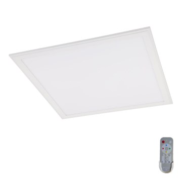 Eglo 98781 - LED panel m. RGB-farver dæmpbart SALOBRENA-CW LED/24W/230V + fjernbetjening
