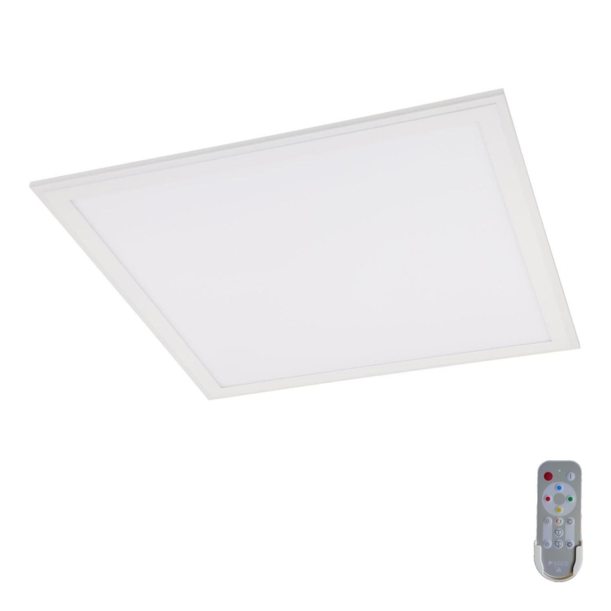 Eglo 98781 - LED panel m. RGB-farver dæmpbart SALOBRENA-CW LED/24W/230V + fjernbetjening