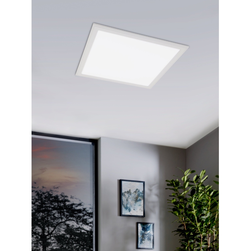 Eglo 98781 - LED panel m. RGB-farver dæmpbart SALOBRENA-CW LED/24W/230V + fjernbetjening