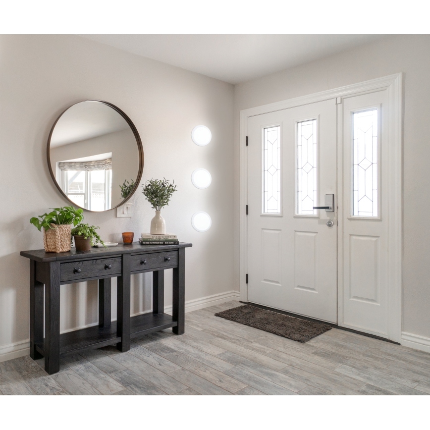 Eglo - Dæmpbar LED-indbygningsarmatur til badeværelse LED/16,5W/230V IP44 ZigBee Ø 21,6 cm