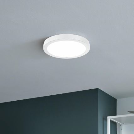 Eglo - Dæmpbar LED-loftlampe til badeværelse LED/19,5W/230V 2700-6500K IP44 ZigBee Ø 28,5 cm