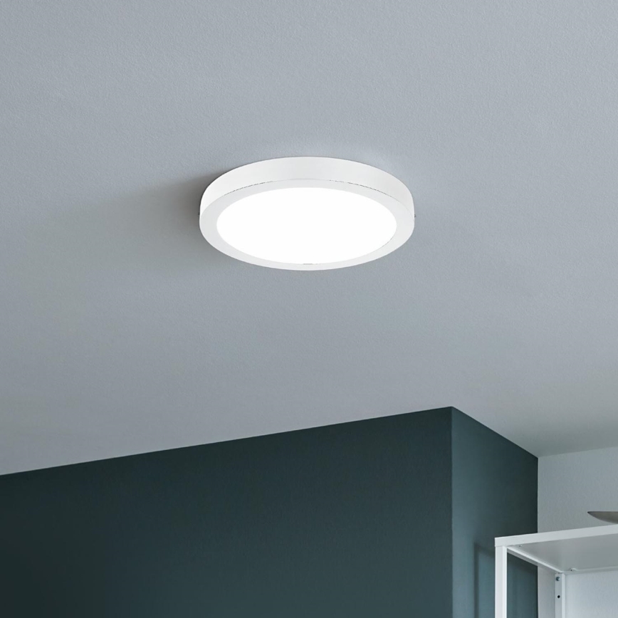 Eglo - Dæmpbar LED-loftlampe til badeværelse LED/19,5W/230V 2700-6500K IP44 ZigBee Ø 28,5 cm
