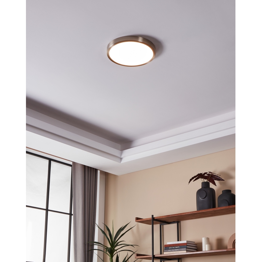Eglo - LED-dæmpbar loftlampe til badeværelse LED/19,5W/230V 2700-6500K IP44 ZigBee Ø 28,5 cm
