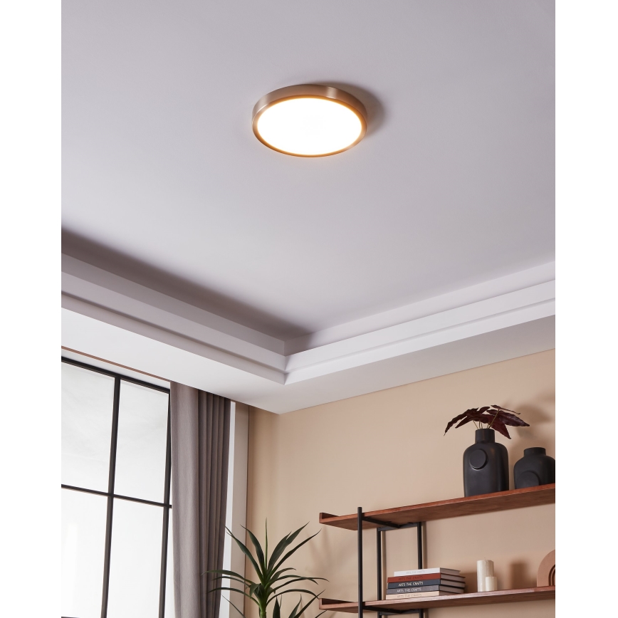 Eglo - LED-dæmpbar loftlampe til badeværelse LED/19,5W/230V 2700-6500K IP44 ZigBee Ø 28,5 cm