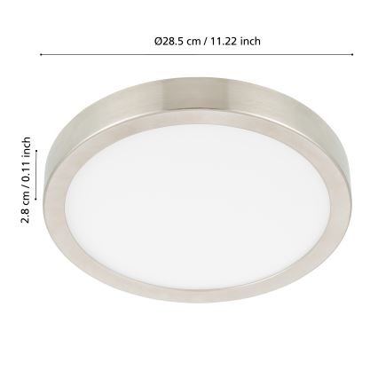 Eglo - LED badeværelseslampe dæmpbar LED/19,5W/230V IP44 ZigBee