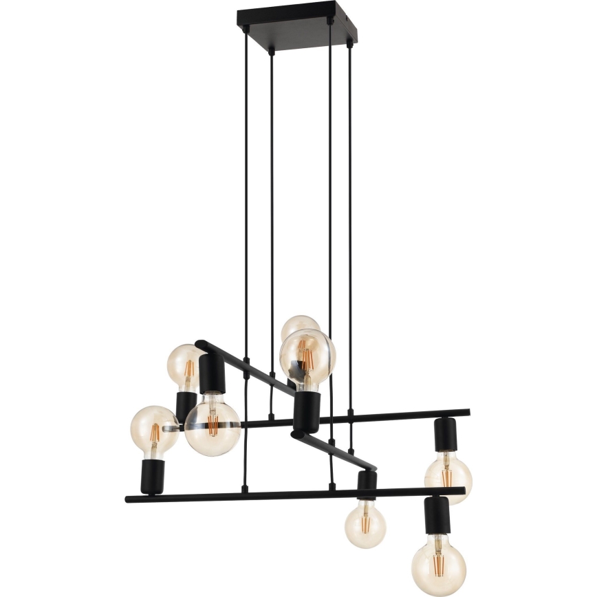Eglo - Lysekrone på en snor 8xE27/40W/230V