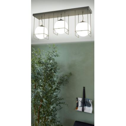 Eglo 99021 - VERSUOLA loftlampe 3xE27/40W/230V