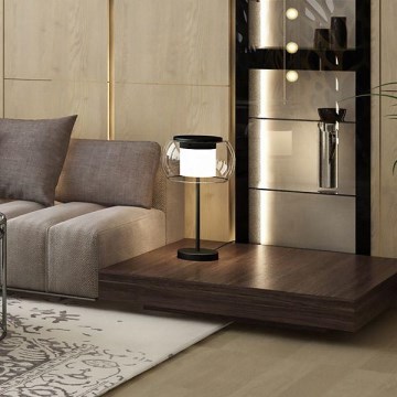 Eglo 99024 - LED RGB Dæmpbar bordlampe BRIAGLIA-C LED/15W/230V