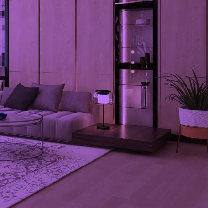 Eglo 99024 - LED RGB Dæmpbar bordlampe BRIAGLIA-C LED/15W/230V