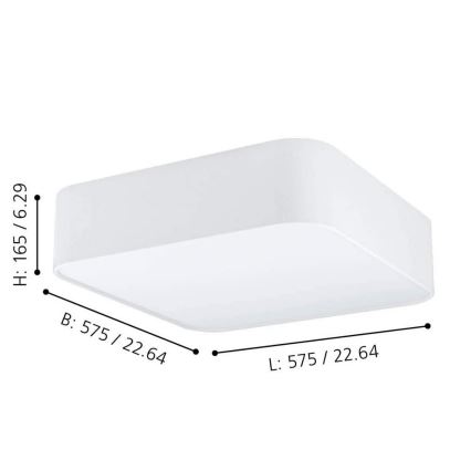 Eglo - Lofts lys 5xE27/25W/230V