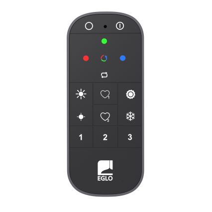 Eglo - Fjernbetjening 2xAAA Bluetooth ZigBee