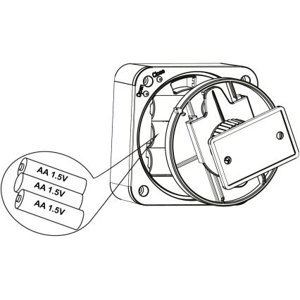 Eglo - Udendørssensor Tuya IP44 ZigBee