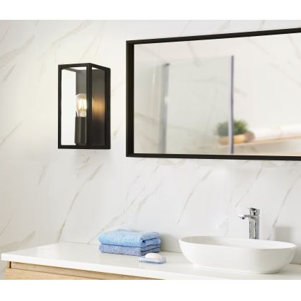 Eglo - Badeværelses væglampe 1xE27/60W/230V IP44