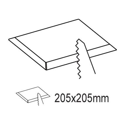 Eglo - LED indbygningslampe LED/16,5W/230V