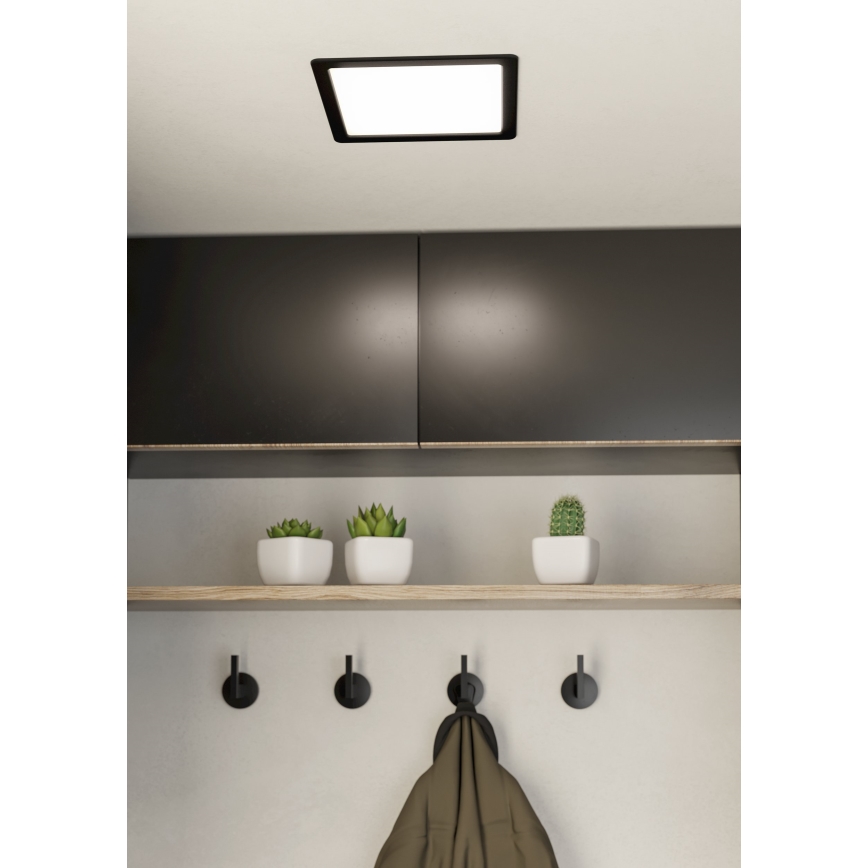 Eglo - LED nedfældet loftlampe LED/16,5W/230V 21,6x21,6 cm