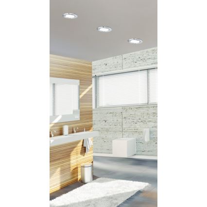 Eglo - LED indbygningslampe til badeværelse LED/2,7W/230V IP44