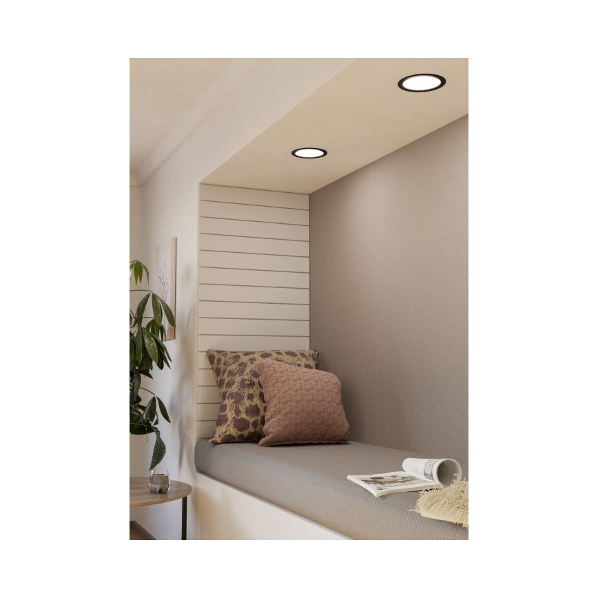 Eglo - LED indbygningslampe til badeværelse LED/10,5W/230V IP44