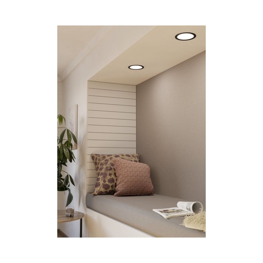 Eglo - LED indbygningslampe til badeværelse LED/10,5W/230V IP44