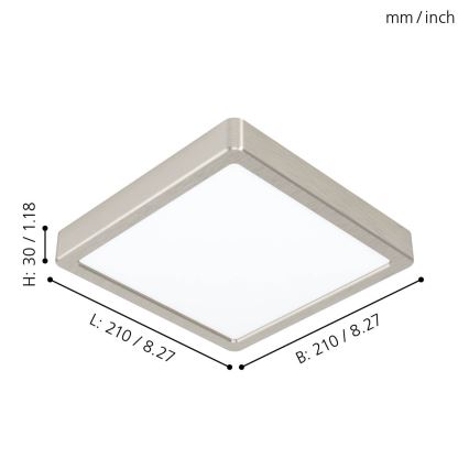 Eglo - ED loftslys LED/16,5W/230V