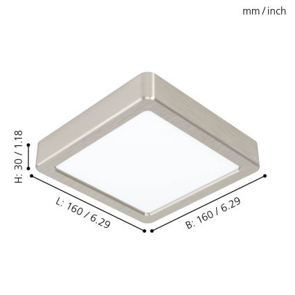 Eglo - LED loftsbelysning LED/10,5W/230V