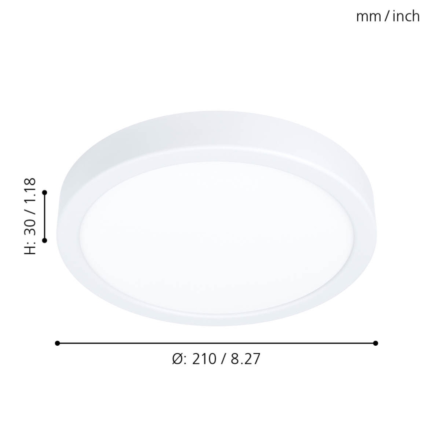 Eglo - LED lysdæmper loftslampe LED/16,5W/230V