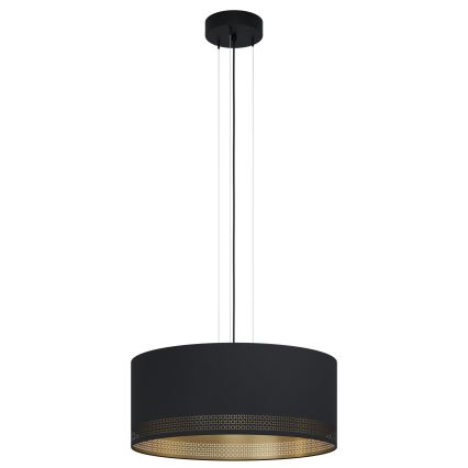Eglo - Lysekrone i en snor 3xE27/40W/230V