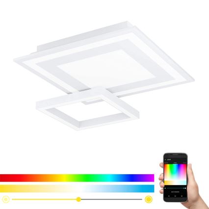 Eglo - LED loftlampe dæmpbar RGB-farver SAVATAEILA-C LED/20W/230V