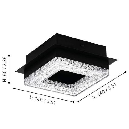 Eglo - LED loftsbelysning 4xLED/4W/230V