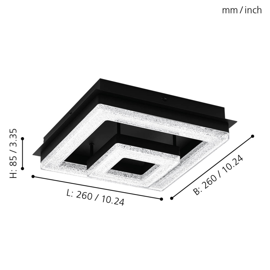 Eglo - LED loftsbelysning LED/12W/230V