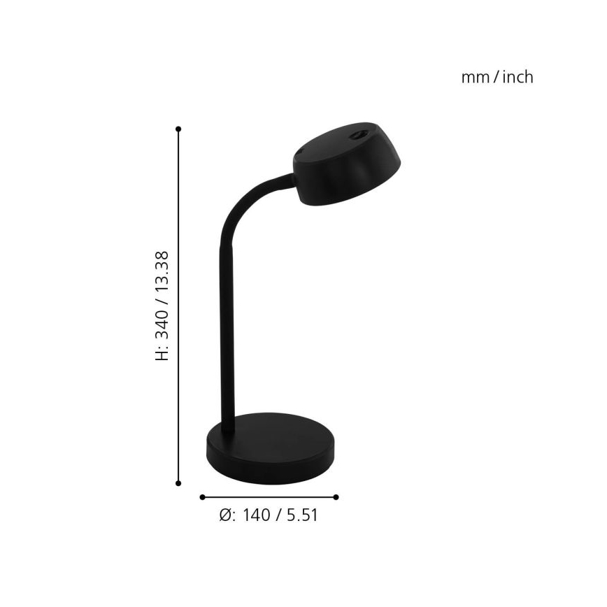 Eglo - LED bordlampe LED/4,5W/230V
