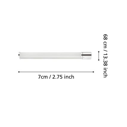 Eglo - LED badeværelses spejlbelysning LED/15W/230V IP44