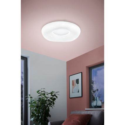 Eglo - LED loftlampe dæmpbar LED/18W/230V + fjernbetjening