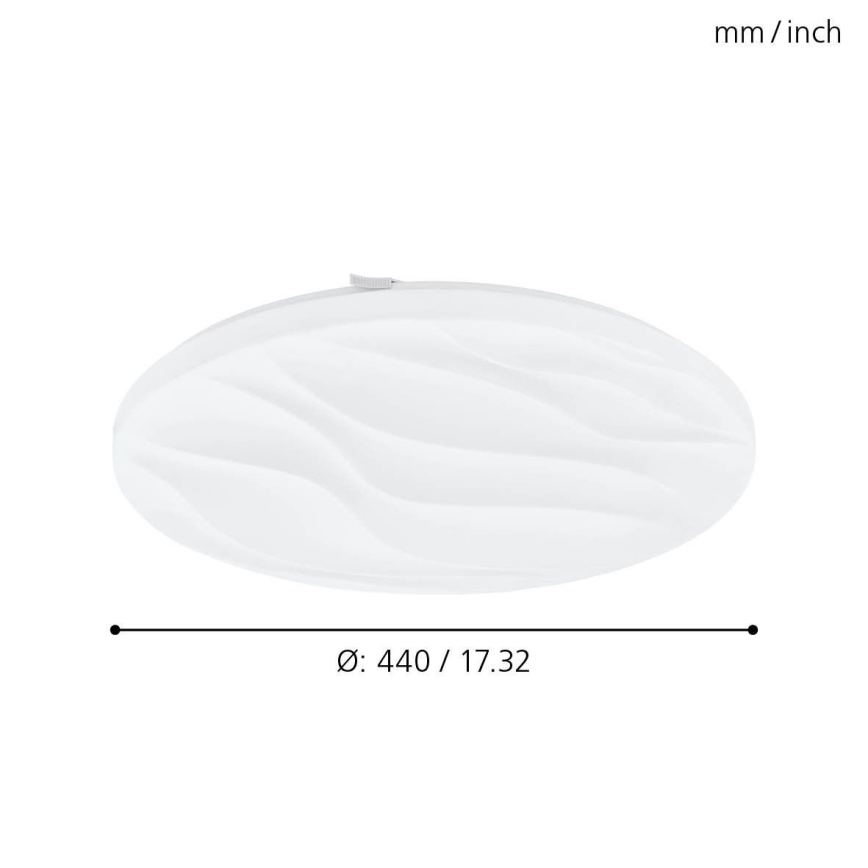 Eglo - LED loftsbelysning LED/22W/230V