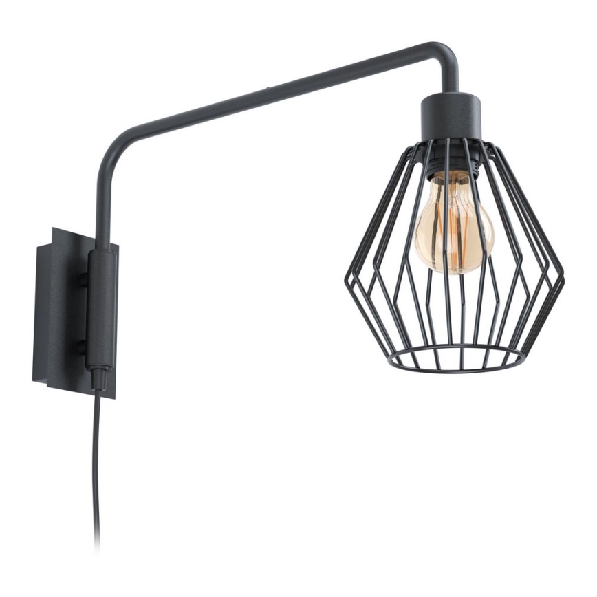 Eglo 99349 - Væglampe TABILLANO 1xE27/40W/230V